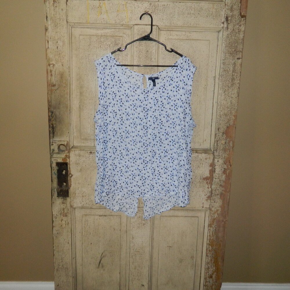 Gap Sleeveless High Low Top Size XL (RR-28)